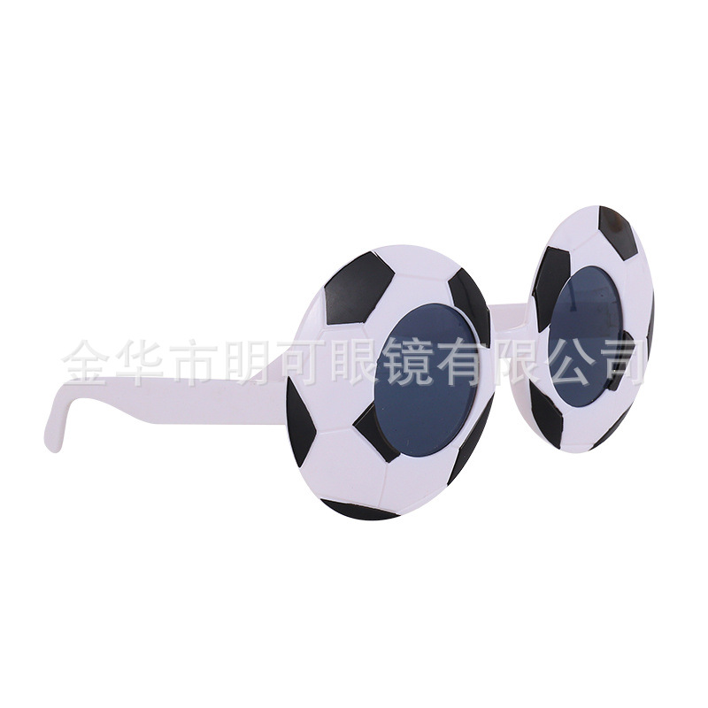 Gafas de Fútbol para Aficionados de Plástico ABS Decorativas para Carnaval