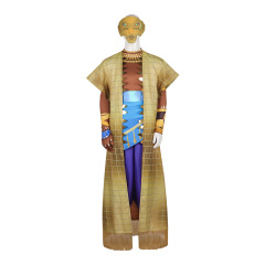 瓦坎达之眼cos服狮面人战斗服角色扮演服装cosplay万圣节舞台表演