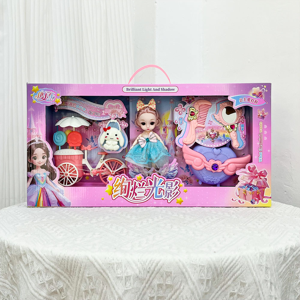 Juguetes para niñas, muñecas Barbie, juegos de cajas de regalo, muñecas de princesa, muñecas de entrenamiento infantil, regalos