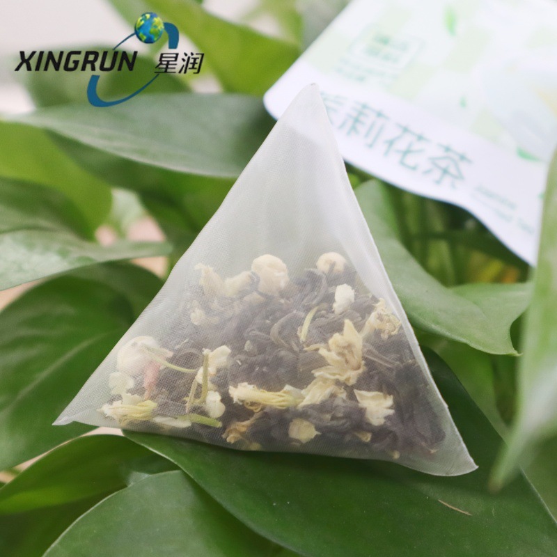 玉米纤维三角茶包分装茉莉花绿茶贴 牌带线标内外袋独立装礼盒装