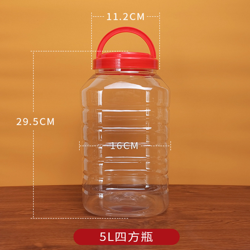 Botella cuadrada de 5L (10 kg de agua)