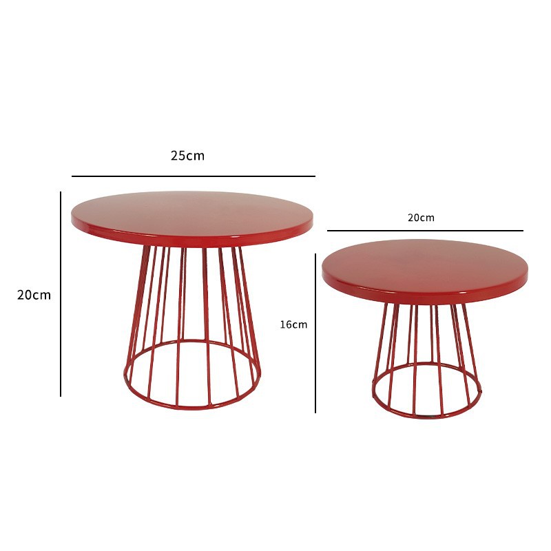 Plato de postre merienda plato europeo boda pastel de hierro pastel postre pastelería fruta bandeja de té bandeja