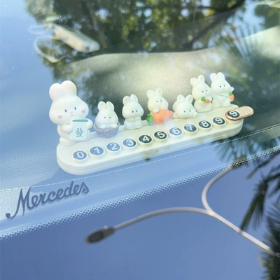 Parking Ornaments, Nömrəli dayanma kartı