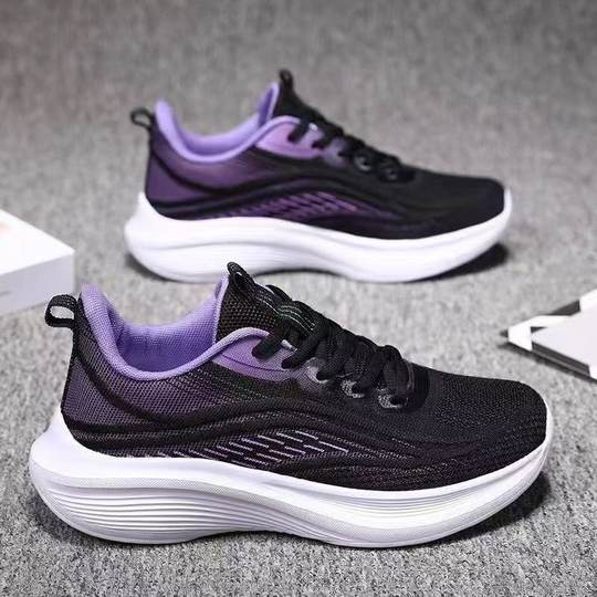 New Summer Women's Shoes Running Shoes sneaker Casual All-match Casual Fashion Soft Bottom High Elastic Mesh Lightweight Running Shoes