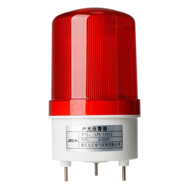 Светодиодная звуковая сигнализация LTE-1101J вращающийся сигнальный индикатор 12v24v220v автомобильная вспышка сигнальная лампа