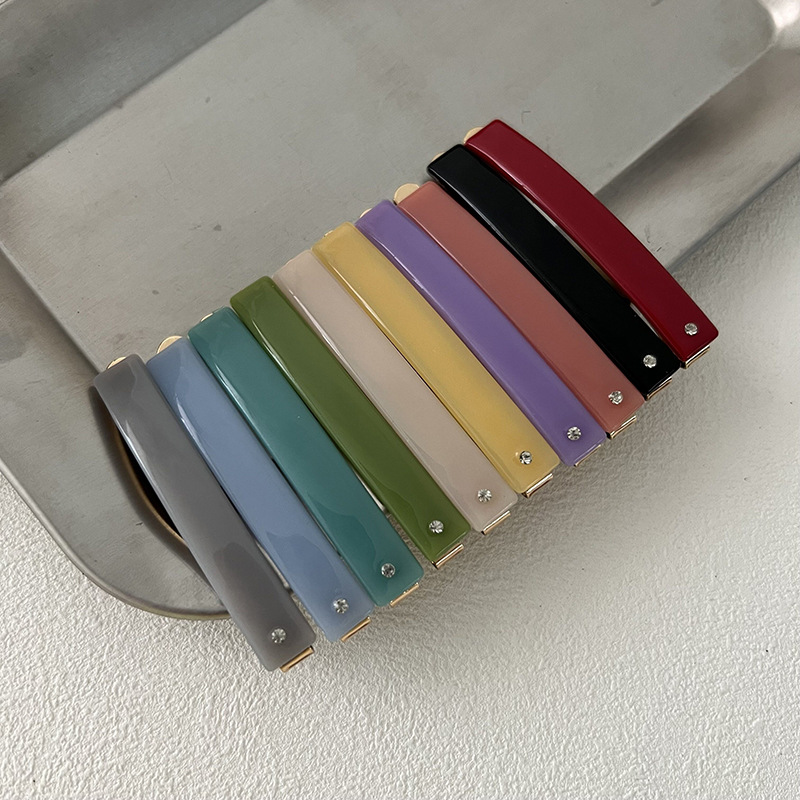 Bunte Strass Haarspange Für Mädchen Süße Sommer Haaraccessoires_voghion.com
