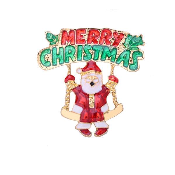 Christmas brooch