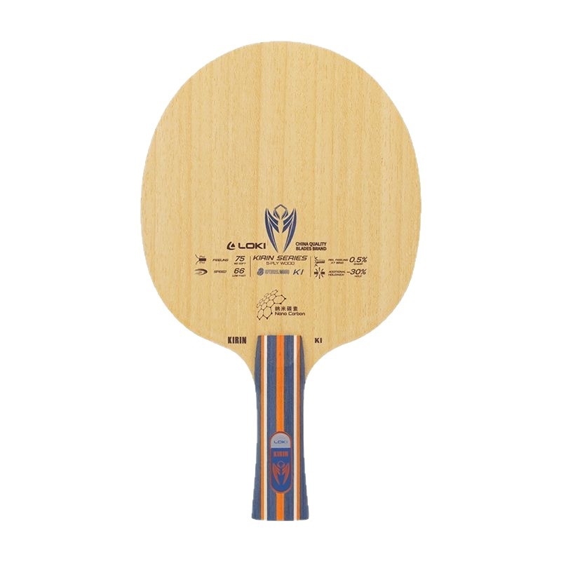 LOKI Kirin K1 raqueta de tenis de mesa 5 madera 2 raqueta de entrenamiento de carbono externa raqueta de tenis de mesa