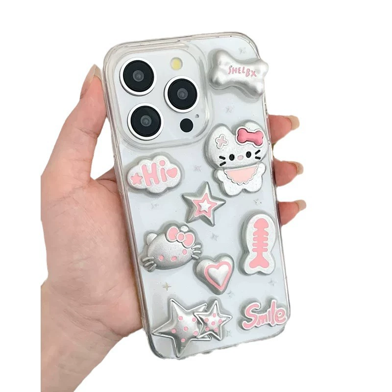 Трехмерный совместимый iphone15, чехол для телефона pro, 15promax, pro13, 13promax