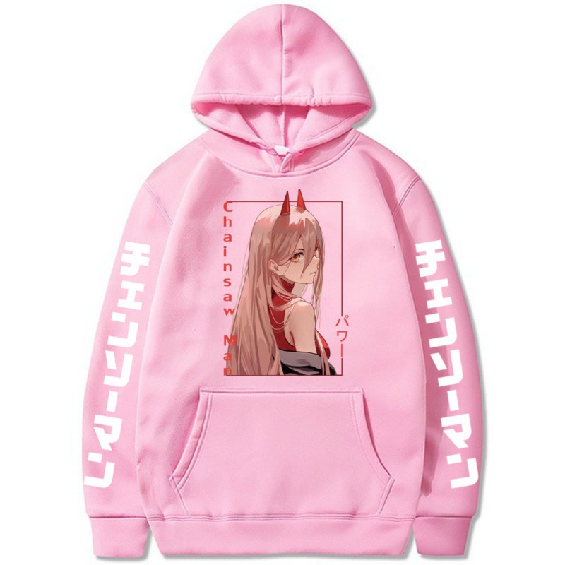 Chainsaw Man Chainsaw Man Pava perimeter hoodie impresa transfronteriza anime hoodie