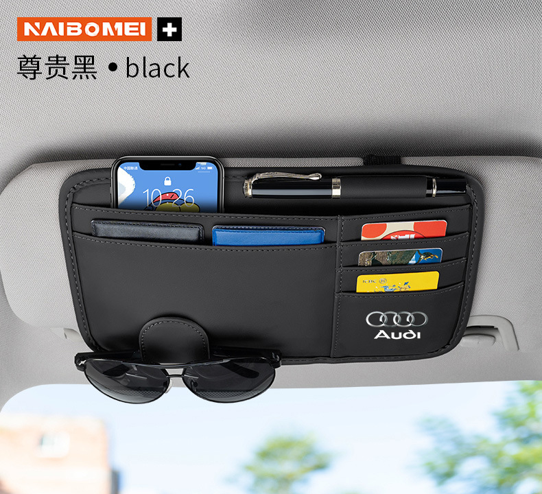 Suitable for Geely Xingyue Binyue Emgrand Borui Geometric Icon Car Bill Holder Car Sun Visor Glasses Holder