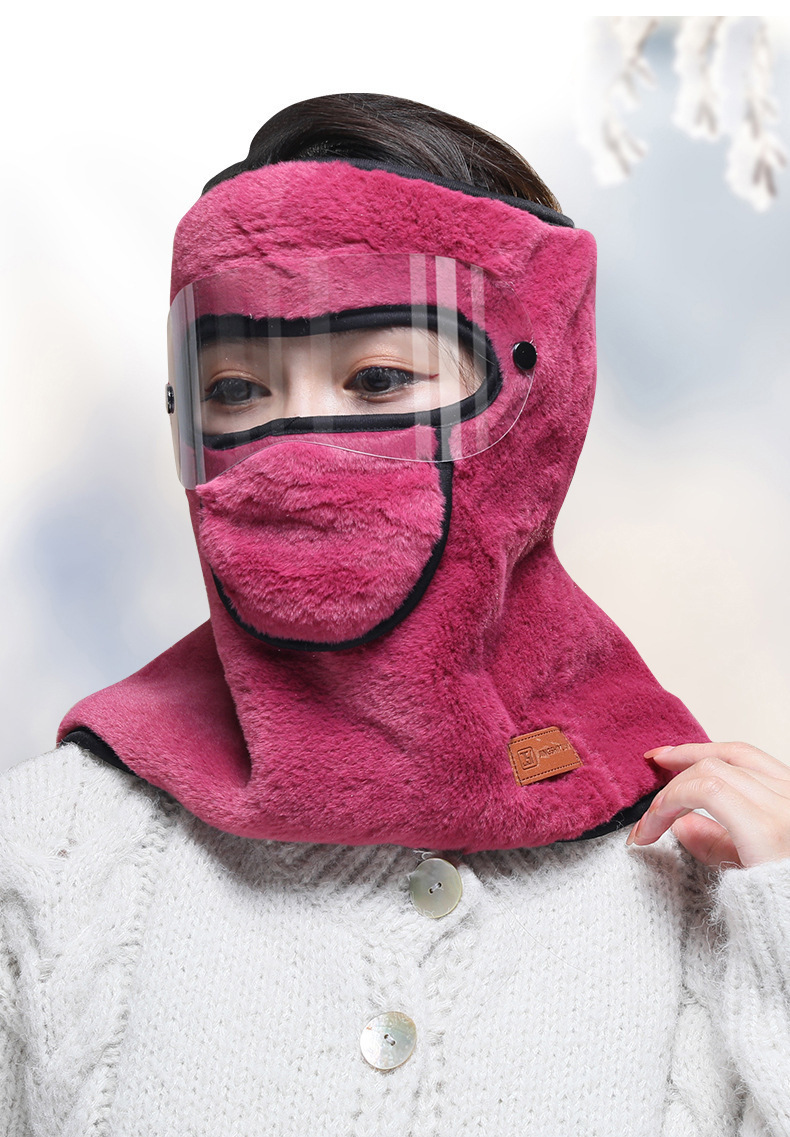 Plush Face Mask Image 6