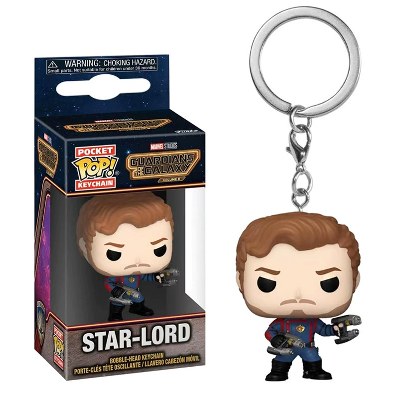 Брелок Pocket Pop! Funko «Galaxy Guardians», 4 дизайна, фигурка ≈4 см, в коробке 5×4×7,5 см