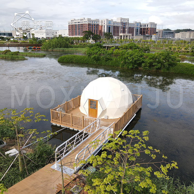 酒店民宿创意球形篷房户外露营星空帐篷 透明半圆形网红帐篷厂家