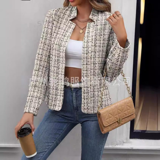 Women's luxury leather jacket 2024 a global trendsetter-effortlessly create cross-continent elegance