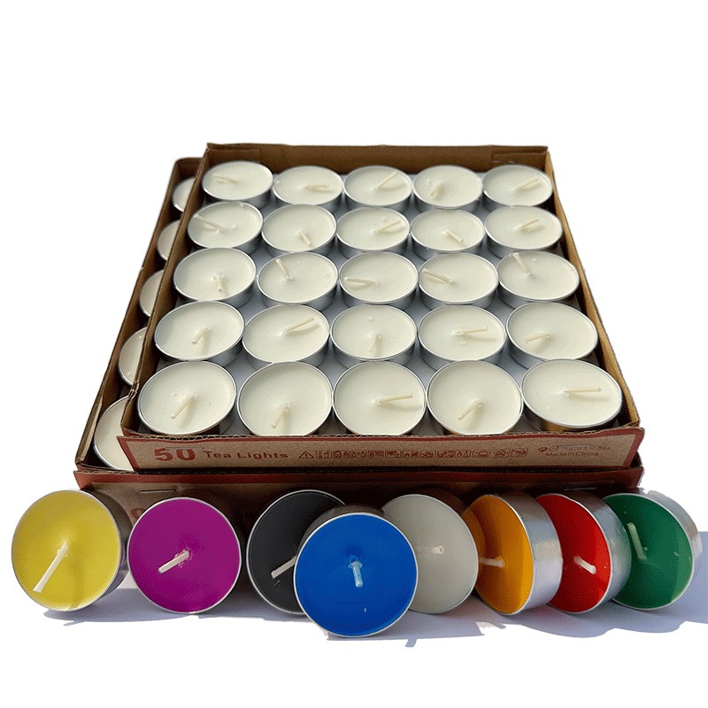 Smokeless Tealight Candles 4 Hour Burn 100 Pack White Paraffin for Tea Warming Food Warmers and Home Ambiance quality and texture