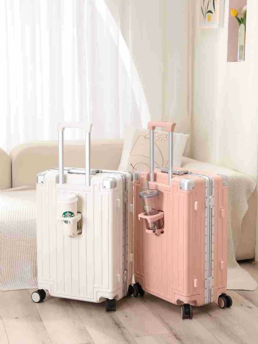 Lee Suitcase, glass holder, 20 inch