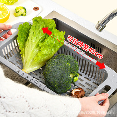 台所の伸縮式水たまりの野菜鉢の野菜かごの野菜かごのお茶のいくつかの客間の果物の皿を洗って果物の卸売りを洗います。