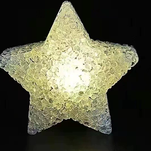 Handheld Star LED Lamp, stage performance prop, 8–20 cm, wrist strap or hand-held