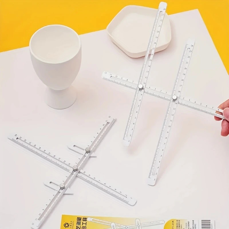 DIY セラミック測定ツールキット - 深さと厚さの測定用、陶器工芸品測定定規|undefined