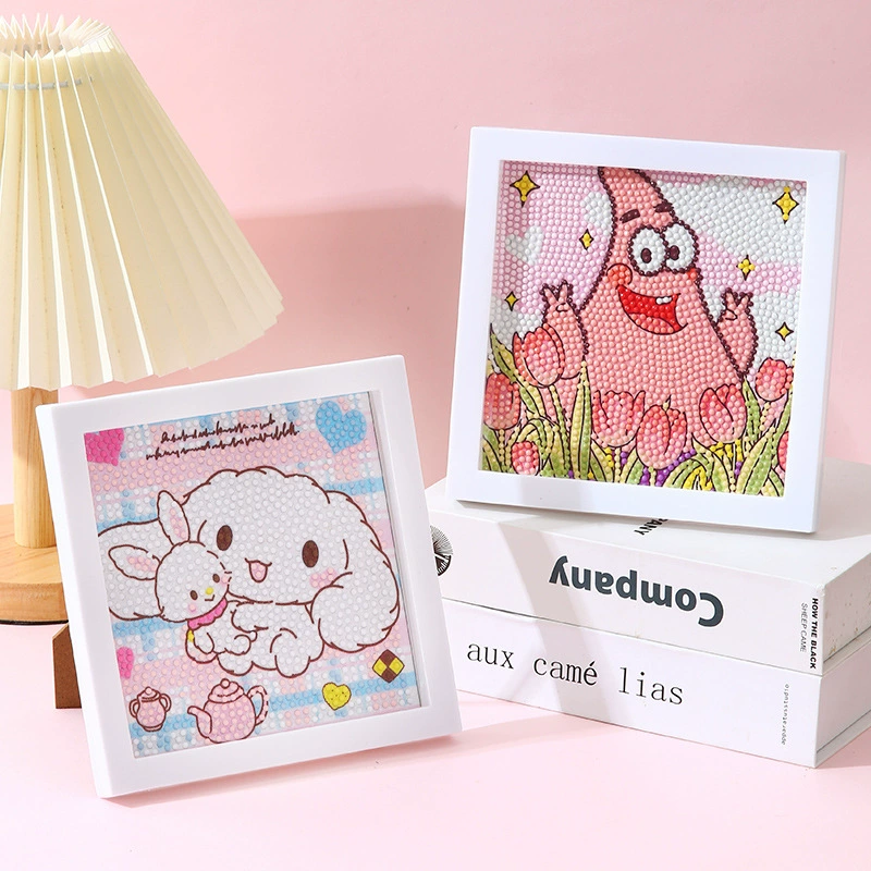 Кросс-бортёр детский мультфильм анимация алмазная вышивка DIY в коробке точечная вышивка алмазная живопись девушка handmade игрушки