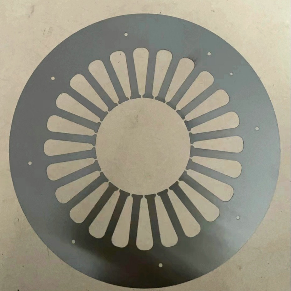 449#定子外径400-24槽-内径142电机冲片定转子铁芯配件