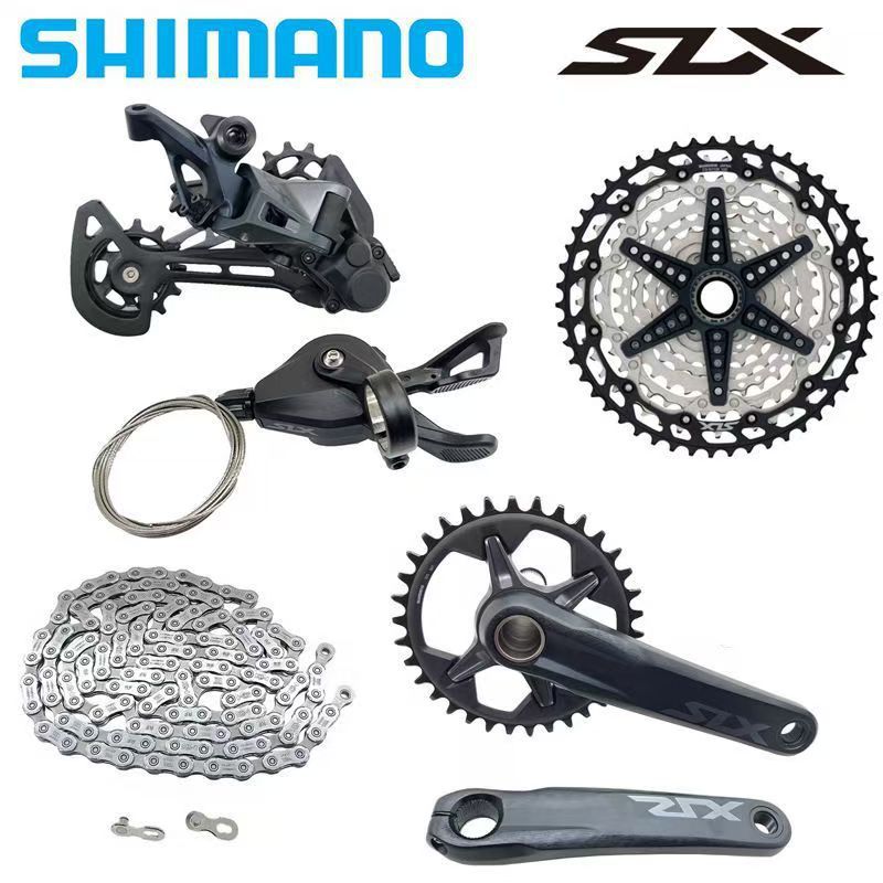 SHIMANO SHIMANO SLX M7100 conjunto de 12 velocidades 24 velocidades 1 * 12 2 * 12 conjunto de dientes de freno medio