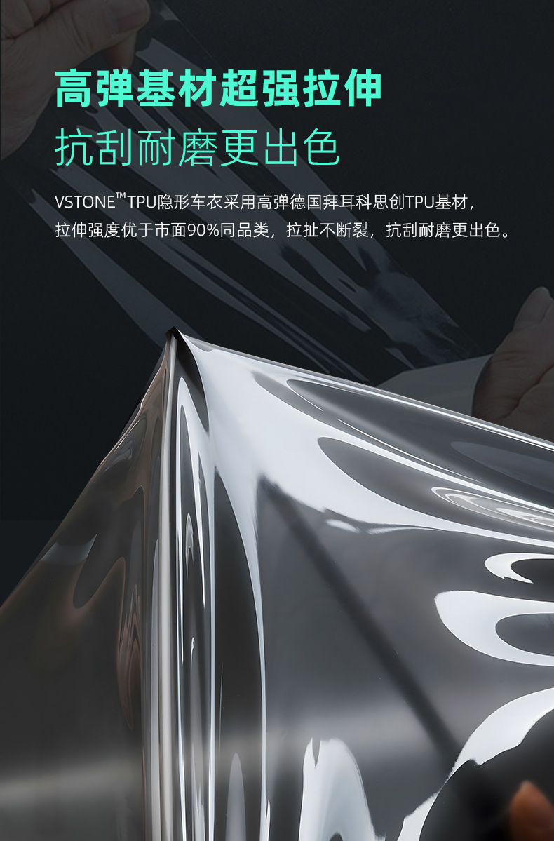 Ppf Invisible Car Wrap German Covestro Tpu Full Car Paint Protection Film Transparent Car Anti-Scratch Film for the Entire Vehicle