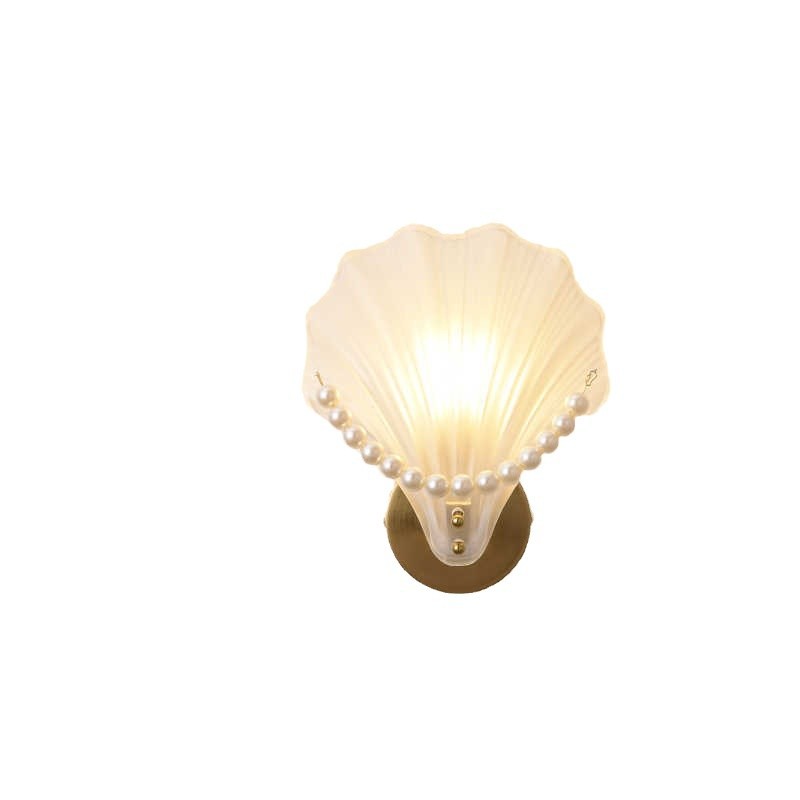 Lámpara de pared para dormitorio, lámpara de noche moderna minimalista, lámpara de pared para sala de estar, lámpara de pared de fondo, lámpara de cristal de lujo estilo francés, 485L
