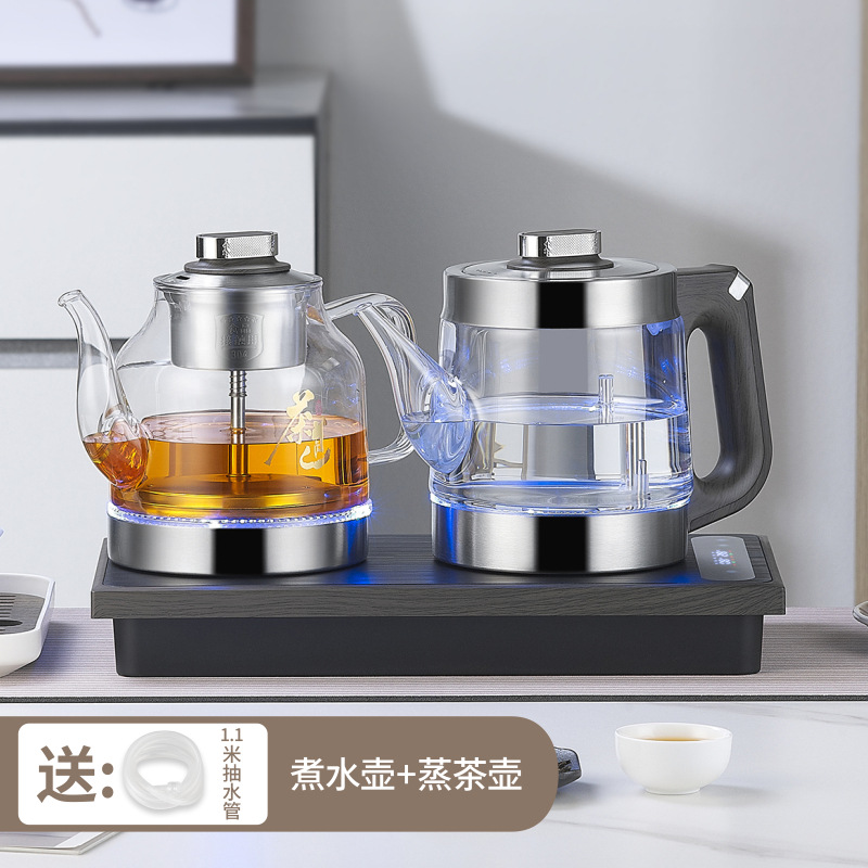 차를 끓이는 모델* 넘침 방지 - 파란색 조명 포함