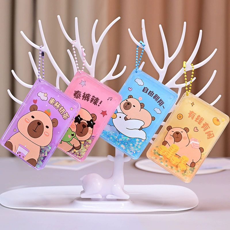 Креативный брелок-подвеска из акрилового песка с кирпичиками Kapibara DIY, авторизованный Gupan