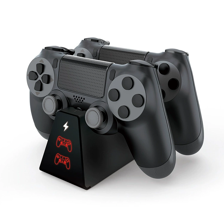Геймпад для PS4 с двойной док-станцией зарядки, PS4 Slim Pro держатель, зарядка геймпада P4 с двойной зарядкой