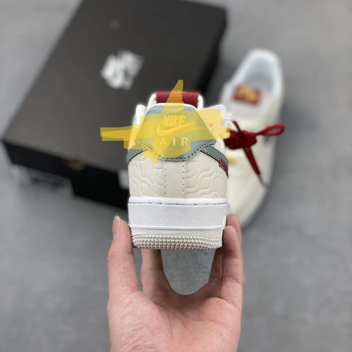 Putian Shoes Air Force No. 1, первый слой, пояс, воздушная подушка, шарнир, модель Dragon Year Limited AF1