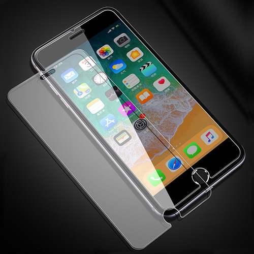 适用苹果14promax手机钢化膜iPhone15透明玻璃11高清12保护膜批发