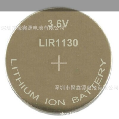 锂离子3.6V LIR1130充电电池