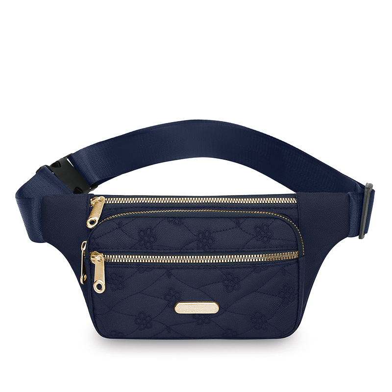 Bolsita de cintura de moda, bolsa de teléfono móvil de gran capacidad resistente al desgaste para hombres deportivos multifunción