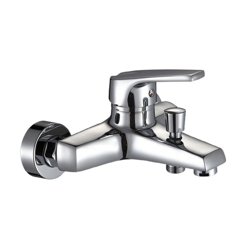 All copper triple bathtub faucet set hot and cold faucet concealed water heater mixing valve shower shower wholesale