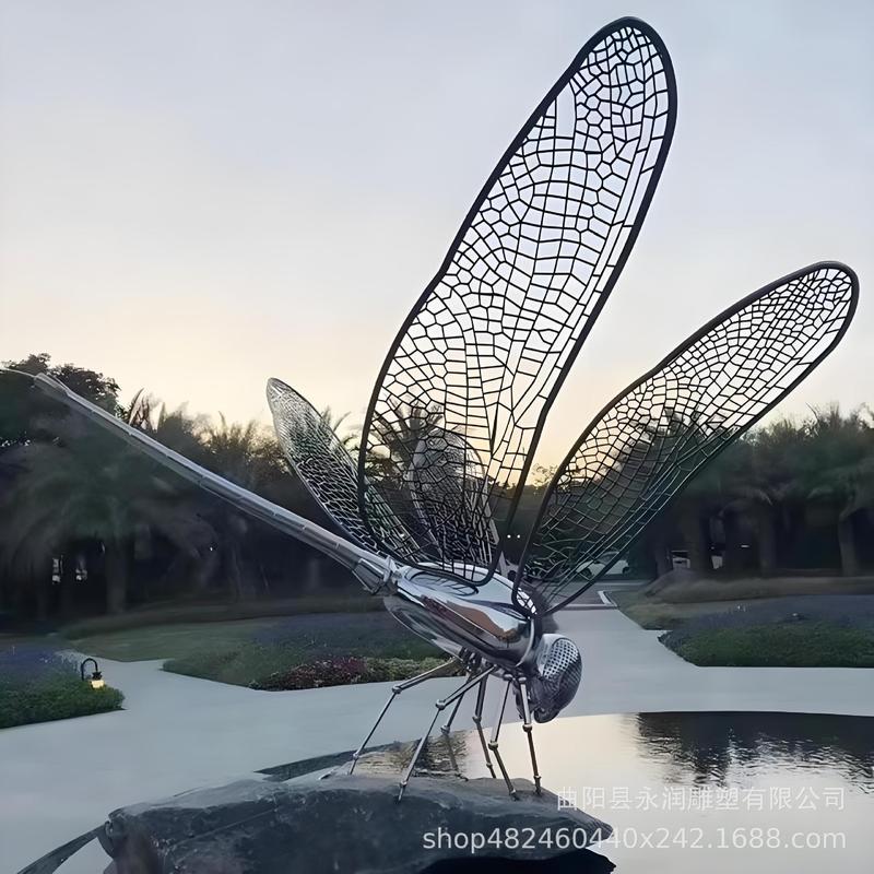ステンレス鋼の中空照明風景彫刻アート装飾品中国の創造的な屋内と屋外の風景の大きなランドマーク彫刻|undefined