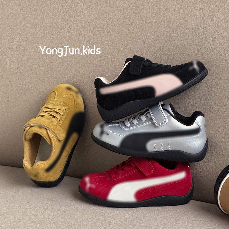 Children's Sports Shoes 2026 Spring New Model Boys' Training Shoes Soft Sole Versatile Girls' Casual Shoes Trendy Wholesale