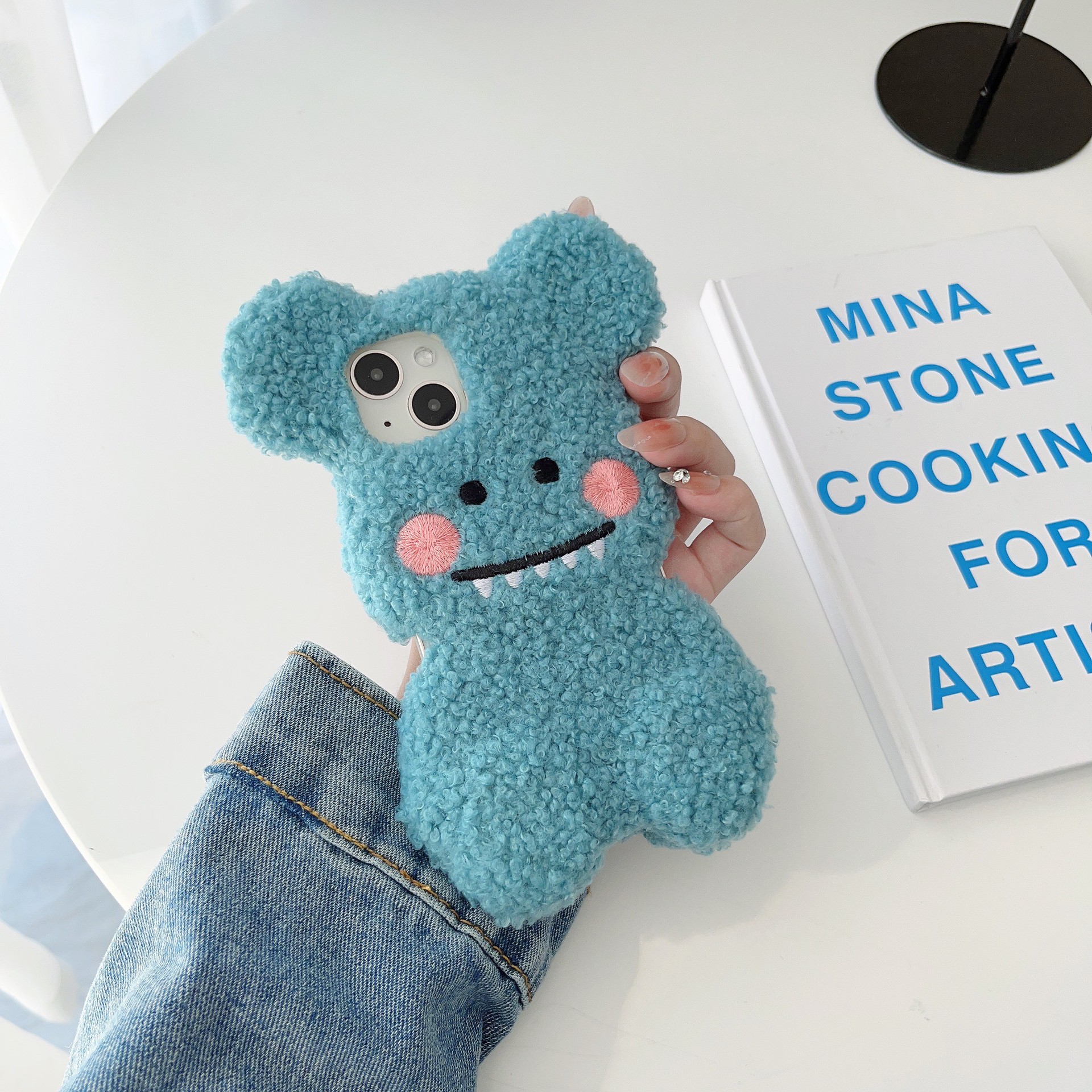 Ricamato per l'anno, adatto per la custodia del telefono iPhone 15, Apple 14 Promax New 13 Pro_voghion.com