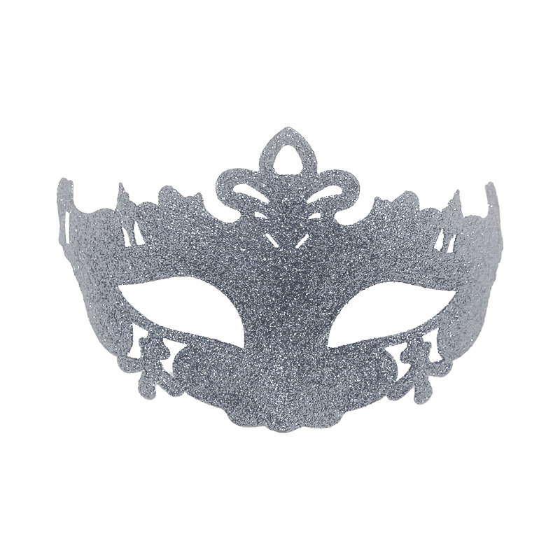 Máscaras negras de Halloween transfronterizas máscaras venecianas máscaras de hadas máscaras de alto valor de polvo