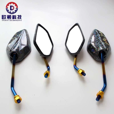 modification colorful Rod, Motorcycle rearview mirror