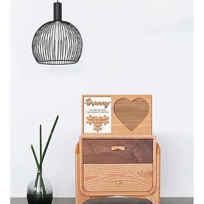 Amazon Cross-border Mother's Day Puzzle Logo Frame Photo Mom You Are Let We Together Puzzle