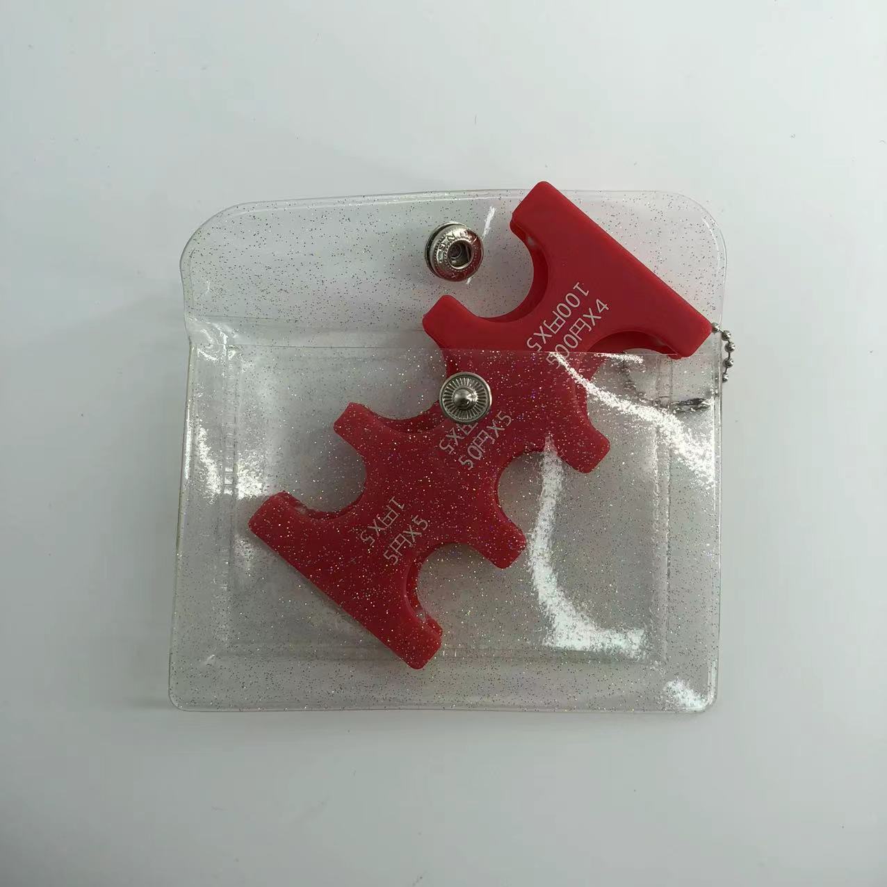 Clip de moneda promocional spot al por mayor monedero de PVC bolso de almacenamiento de coche para hombre billetera de moneda creativa de gran capacidad para mujer