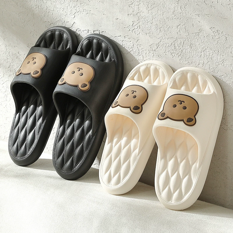  cartoon slippers, platform обувь для любимого, противоскользящий слайд, мягкая стелька