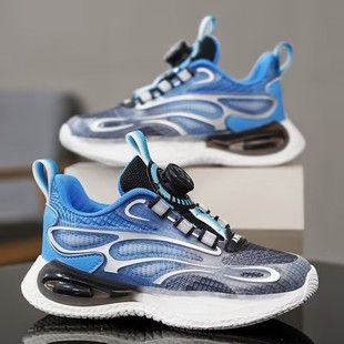 [Shop selling] Boys' basketball shoes shock-absorbing new boys shoes soft-soled versatile breathable shoes