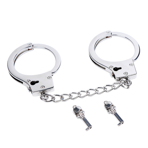 Sex toys handcuffs sm tools gold and silver binding bondage props chain disassembly sex adult sex toy cuffs