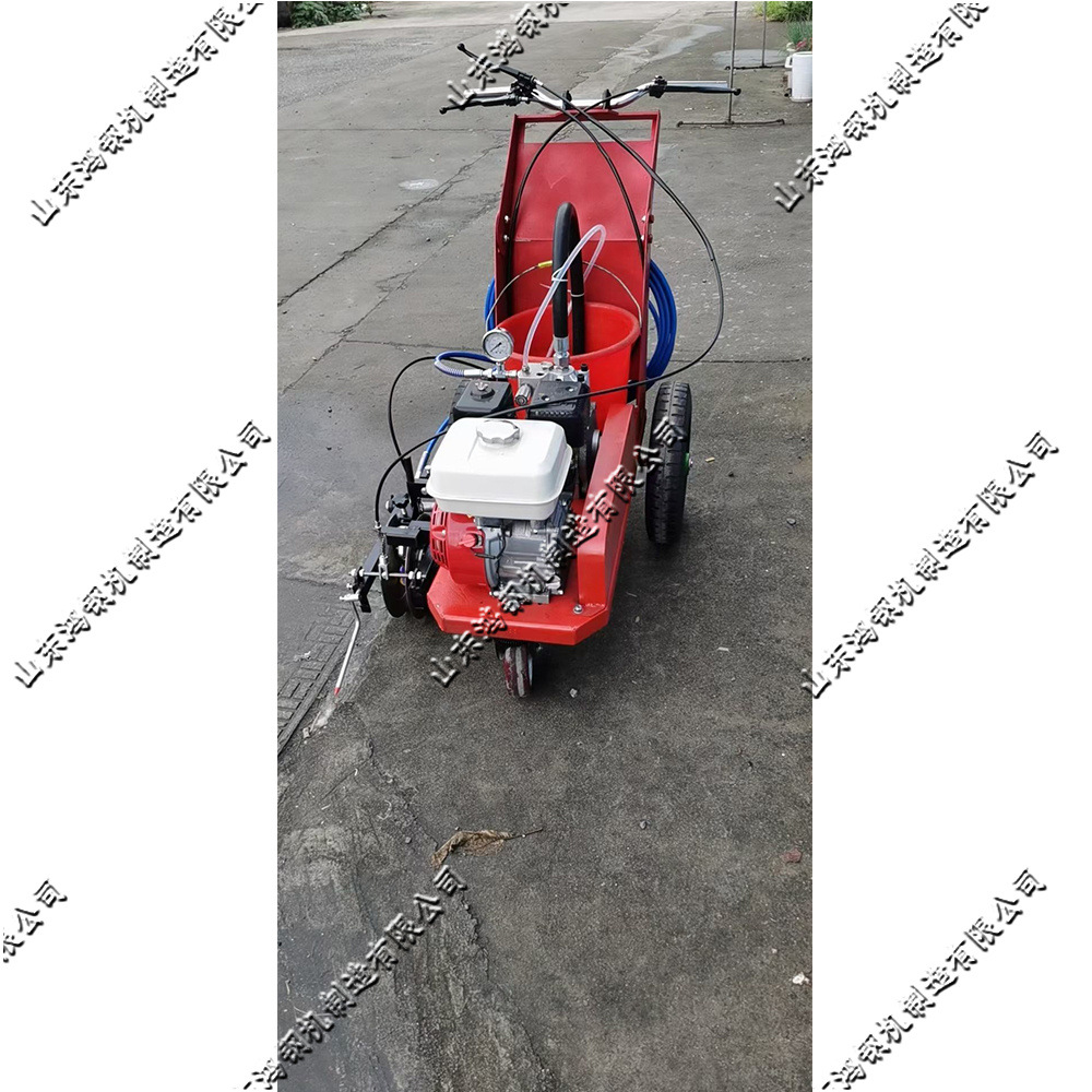 体育场地塑胶跑道划线机 塑胶跑道划线机 手推式田径赛道划线车