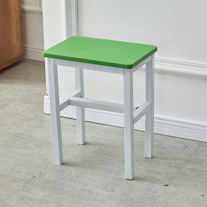 Taburetes de silla gruesa para estudiantes adultos taburetes altos para reuniones de dormitorio capacitación taburetes de comedor taburetes de color simple