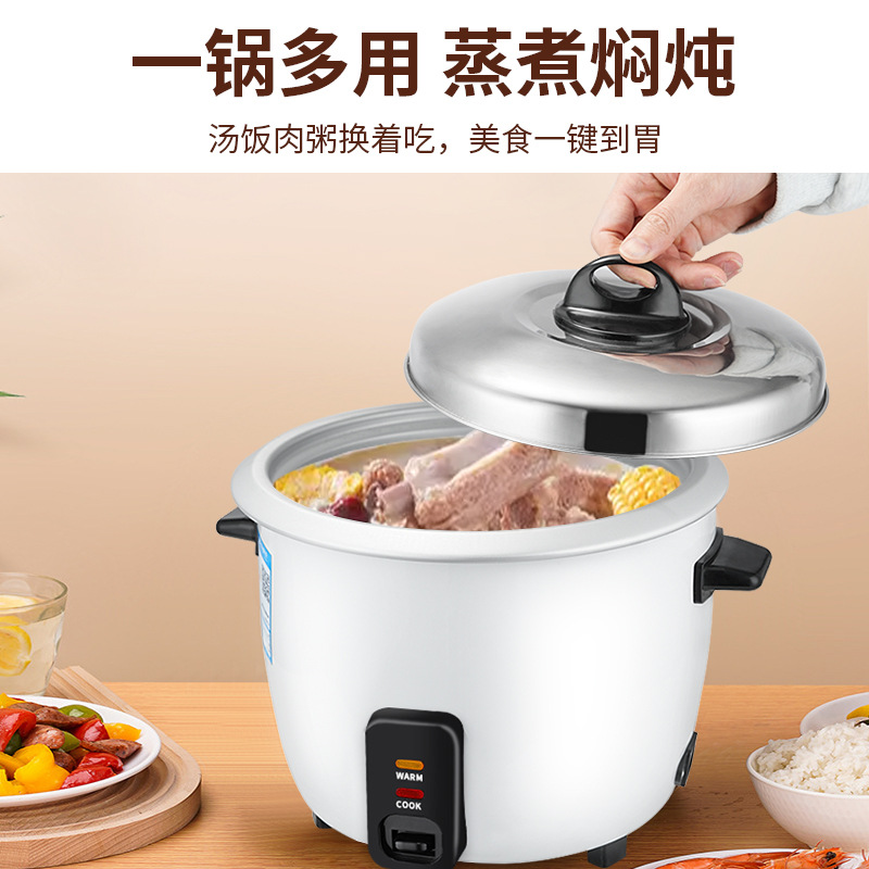 Nueva olla de arroz eléctrica inteligente de leña 1.5l - 6l aislamiento térmico a largo plazo electrodomésticos duraderos exportación transfronteriza de 1 - 8 personas image 4